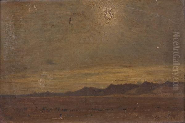 Paysage D'afrique Du Nord Oil Painting by Gustave Achille Guillaumet