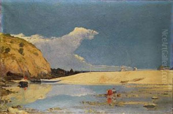 Playa De Baquio Oil Painting by Anselmo de Guinea