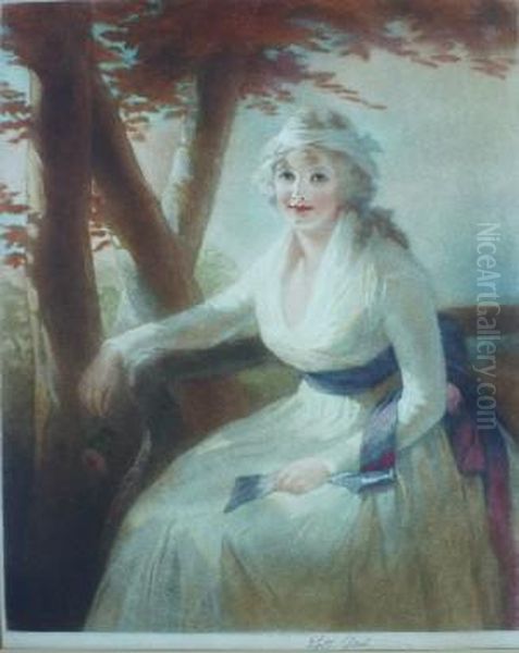 The Honorable Mrs Wharton Oil Painting by Elizabeth Gulland