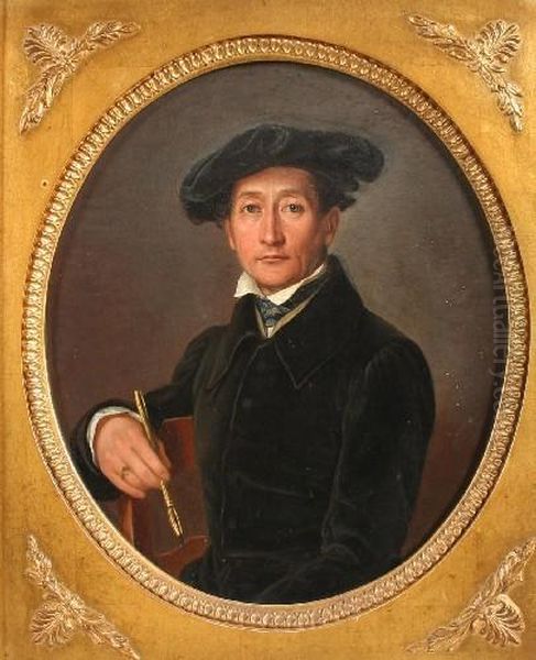 Portrait Von August Kestner Oil Painting by Sebastian Gutzwiller