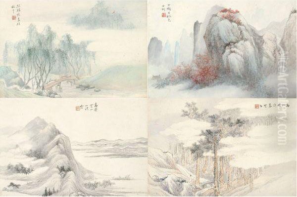 Landscape Oil Painting by Wu Guxiang