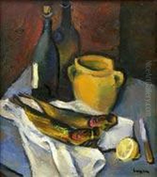 nature Morte Au Pichet Oil Painting by Georges Guyon