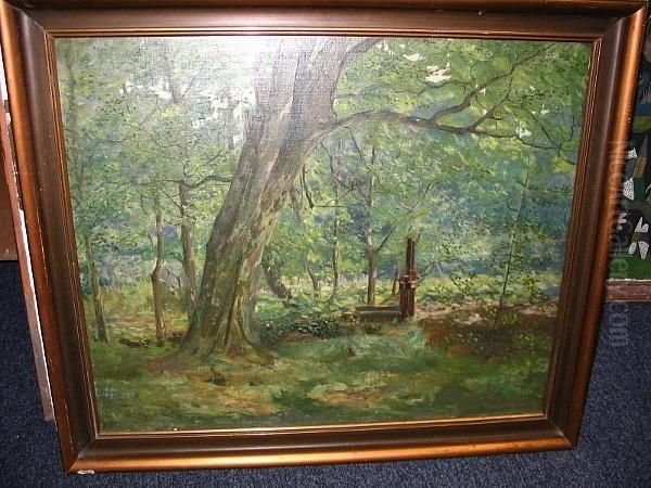 Woodland Path by James Hermiston Haig