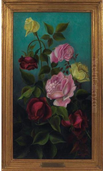 Roses Oil Painting by George Henry Hall