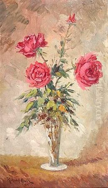 Rosas Oil Painting by Richard Hall