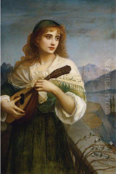 Francesca Oil Painting by Edward Charles Halle