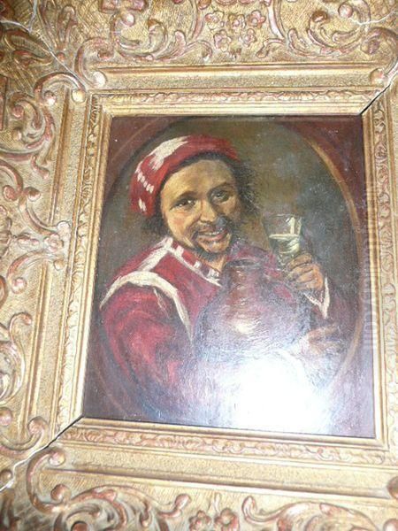 Le Buveur. Oil Painting by Frans Hals