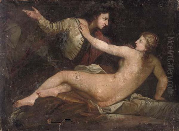 Joseph And Potiphar's Wife Oil Painting by Gavin Hamilton