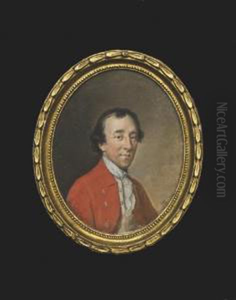 Portrait Of Thomas Connolly Of Castletown Oil Painting by Hugh Douglas Hamilton