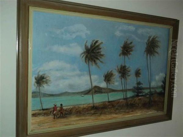 South East Trades, Thursday Island Oil Painting by William Hamilton