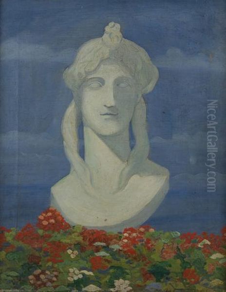 Scultura Tra I Fiori by Hans Andersen Hansen