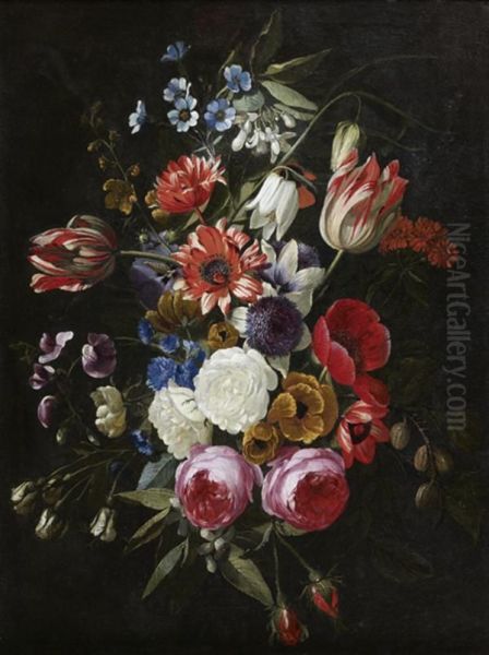 Jetee De Fleurs Oil Painting by Pieter Hardime