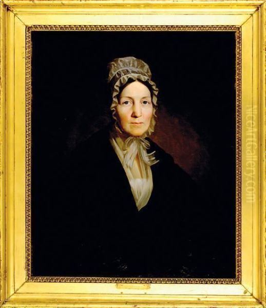 Portrait Of Mrs Kennedy Oil Painting by Chester Harding