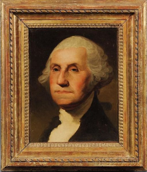 Portrait Of George Washington Oil Painting by Chester Harding