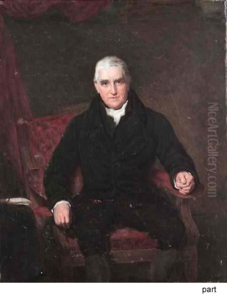 Portrait Of John Scott Oil Painting by Dorofield Hardy