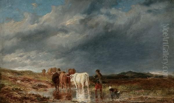 After The Storm Oil Painting by Edward Hargitt