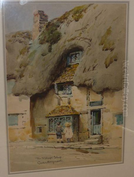 The Village Shop Oil Painting by Gordon Hargrave