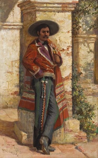 The Caballero Oil Painting by Alexander F. Harmer