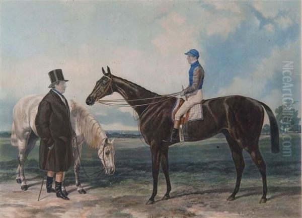 Newminster Oil Painting by John Ii Harris