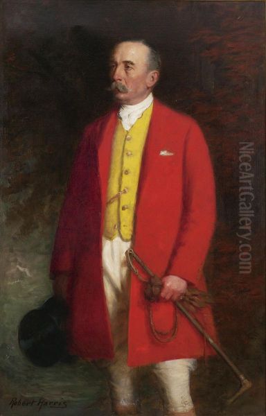 Portrait Of Gilbert John Oil Painting by Robert Harris