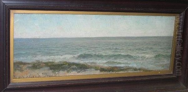 Marine Scene Oil Painting by Alexander Thomas Harrison