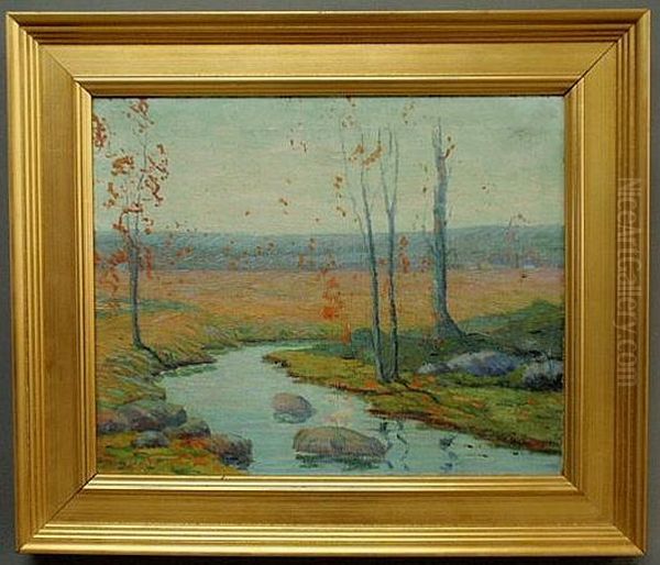 Landscape Oil Painting by Robert Bartholow Harshe