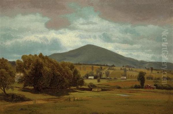 A View Of New Hampshire Oil Painting by William Howard Hart