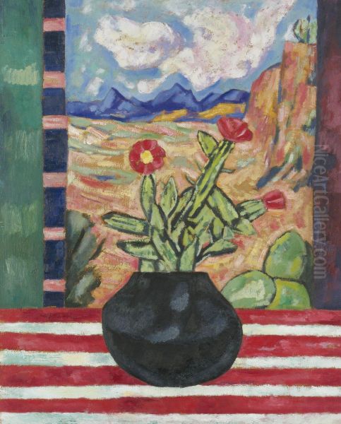 Untitled (still Life) Oil Painting by Marsden Hartley