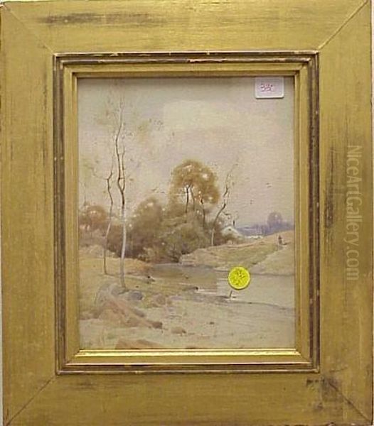 Landscape Oil Painting by Walter C. Hartson