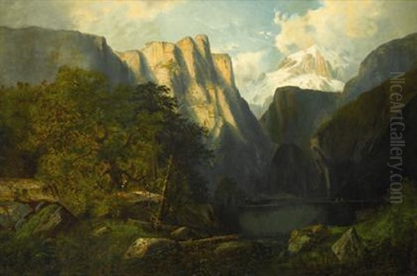 Mercedes River Oil Painting by George Gunther Hartwick