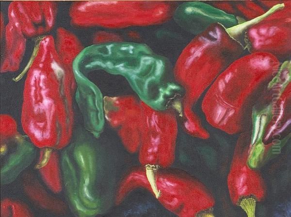 Peppers Oil Painting by G.H. Hastings