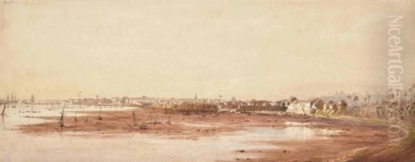 A View Of Bombay Oil Painting by William Havell