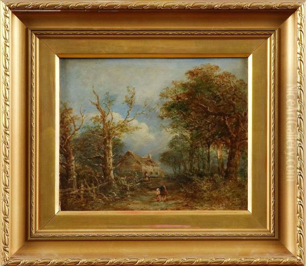 Tillskriven Oil Painting by Joseph Haslam Hawksworth