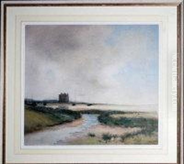 Lochranza, Isle Of Arran Oil Painting by Peter Alexander Hay