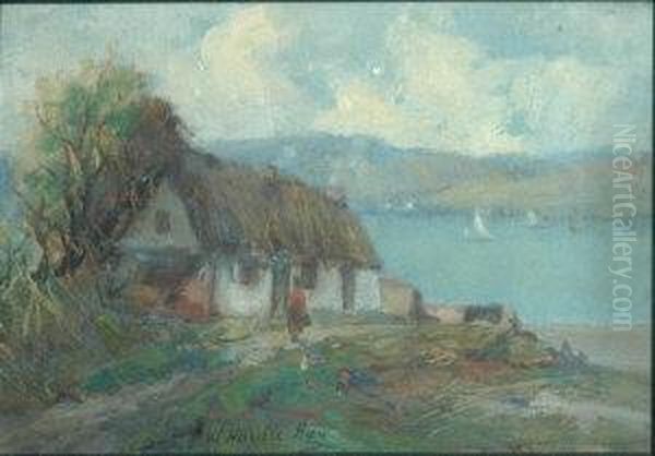 Loch Long Oil Painting by William Hardie Hay