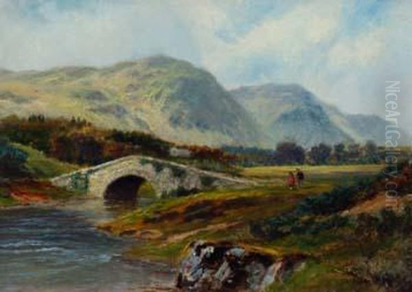 Strand's Bridge Oil Painting by Frederick William Hayes