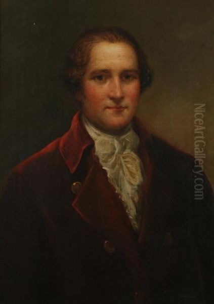 Portrait Of Sir Grenville Verney Oil Painting by John Hayes