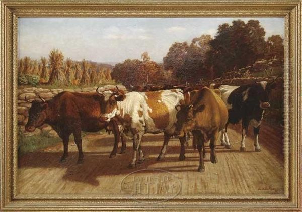 Heading Home Oil Painting by George Arthur Hays