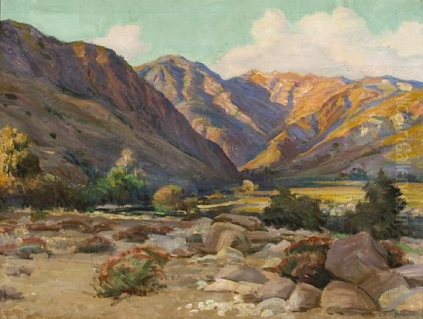 Sespe Canyon Oil Painting by Arthur Merton Hazard