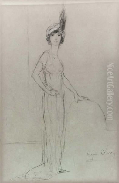 A Fashionable Lady by Lady Hazel Lavery