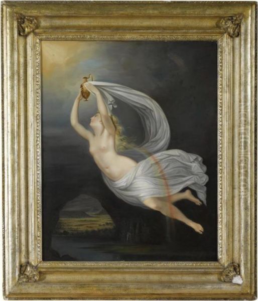 Iris Carrying The Waters Of The River Styx To Olympus Oil Painting by Guy Head