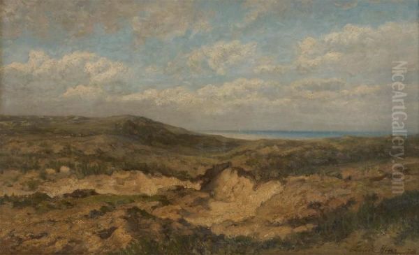 Vue Des Dunes Oil Painting by Louise Heger