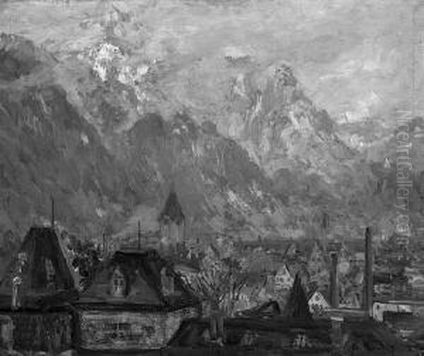 Blick Auf Garmisch by Hans Heider