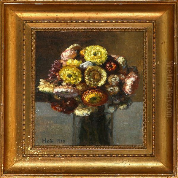 Evighedsblomster Oil Painting by Einar Hein