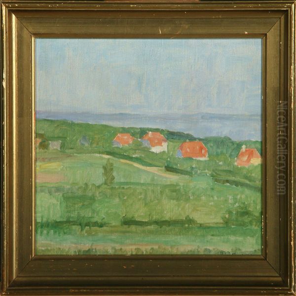 Fra Skaade Ved Aarhus Oil Painting by Einar Hein