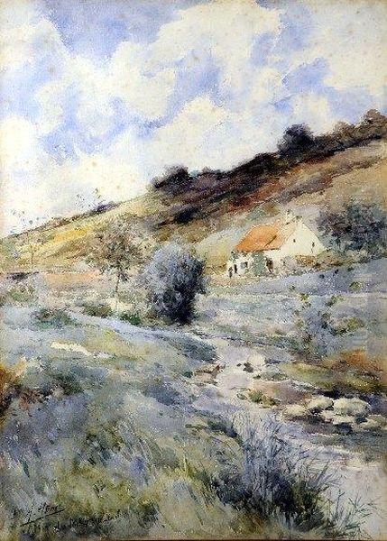 [la Molignee A Montaigle] Oil Painting by Armand Heins