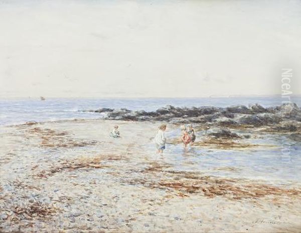 Near Machrihanish Oil Painting by Joseph Henderson