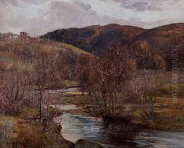 Scottish Landscape Oil Painting by Joseph Henderson