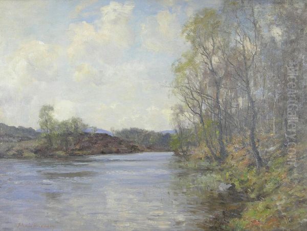 Summer On The Stincher Oil Painting by Joseph Henderson