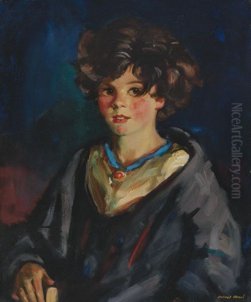 Annie Beg Oil Painting by Robert Henri